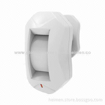 Wired Curtain Infrared Detector with Portable Installation Bracket